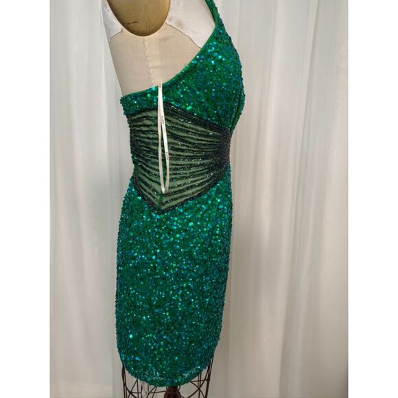 Aleta Emerald green dress - Picture 6 of 7